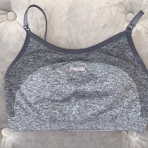 Gymshark flex sports bra gray/lavender
